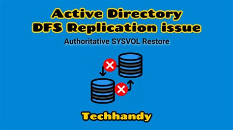 troubleshoot dfsr sysvol replication